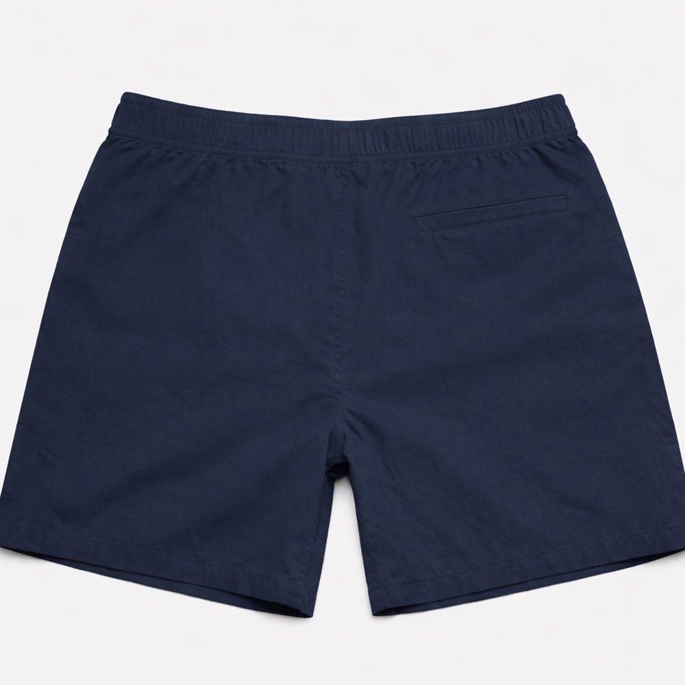 BAMBOO AVE Men's Navy Blue Shorts - Picture 2 of 3